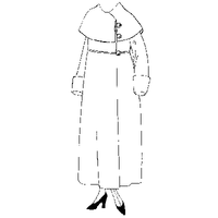 Ladies' and Misses' Delineator Style Empire Coat