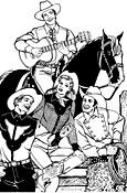 Five Frontier Shirts
