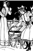 Schoolmistress' Shirtwaist and Skirt