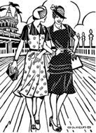 1930s Day Dress