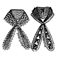 Fitted Fichu c. 1860