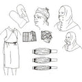 Men's Accessories, 1740-1820