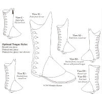 Man's Gaiters or Spatterdashes, 1790-1820