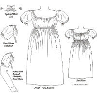 Girl's Frock, 1790-1820