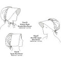 Girl's Bonnets, 1790-1820