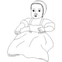 Infant's Clothing, 1750-1800