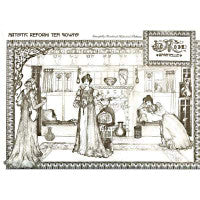 La Mode Bagatelle Victorian Artistic Reform Tea Gowns