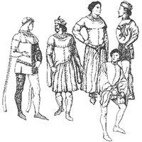 Men's Cotehardies
