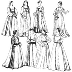 Women's Italian Renaissance Gowns