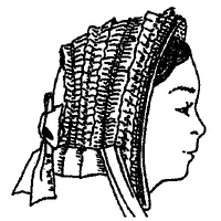 1860's Drawn Bonnet