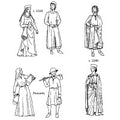 People of Medieval Gothic Period