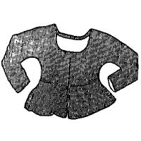 1740 Shortgown
