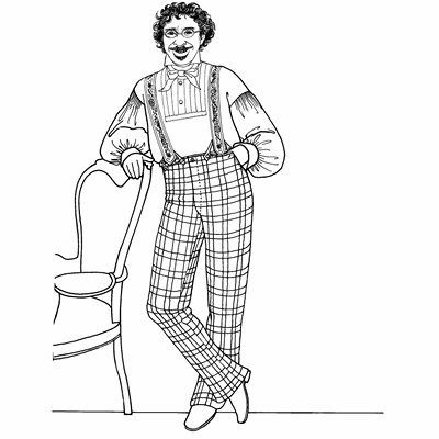 Men's Winter Trousers with or without Foot Straps