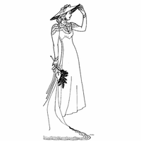 Wedding Gown: Dated to 1939