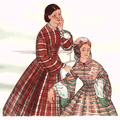 Dart Fitted Bodice 1850 - 1863
