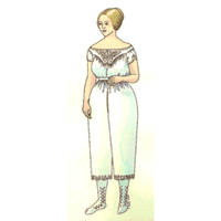 1850's-1860's Drawers and Petticoat