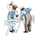 1870's to 1901 Bib Overalls