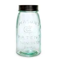 1858 Mason Jar Reproduction Quart