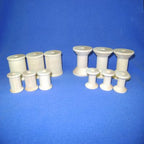 Wooden spools